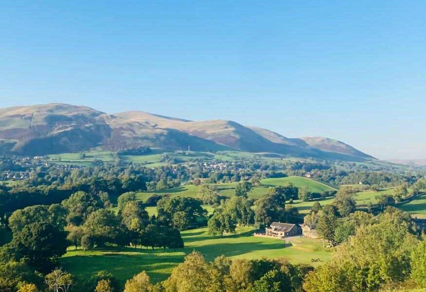 A view of Sedbergh a perfect destination for family holidays