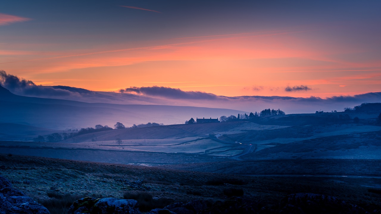 Sunset Yorkshire Dales